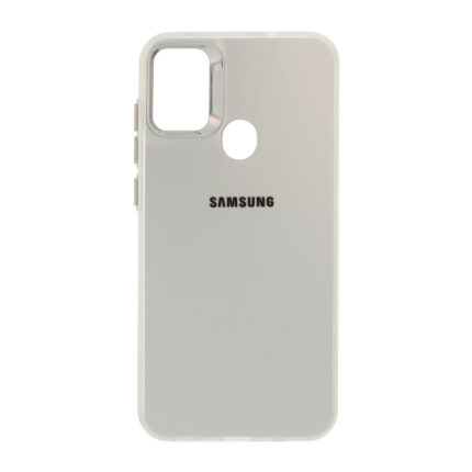 قاب SO COOL لنز متال لوگودار Samsung Galaxy A11 / M11 - نقره ای