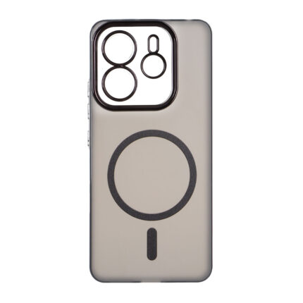 قاب Life Time مات طرح مگ سیف Xiaomi Redmi Note 14 4G - مشکی