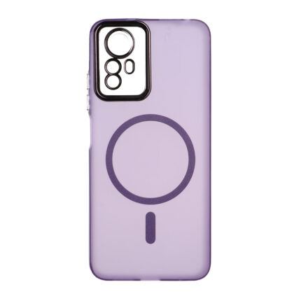 قاب Life Time مات طرح مگ سیف Xiaomi Redmi Note 12S - بنفش