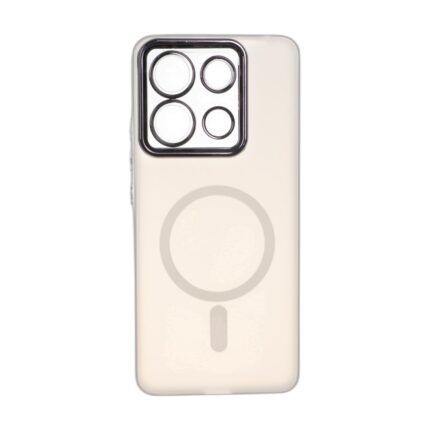 قاب Life Time مات طرح مگ سیف Xiaomi Redmi Note 13 4G - کرم