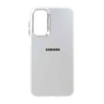 قاب SO COOL لنز متال لوگودار Samsung Galaxy A15 - نقره ای