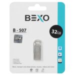 فلش مموری BEXO USB2.0 مدل B-507 ظرفیت 32GB - نقره ای (گارانتی داده پردازی آواتک)