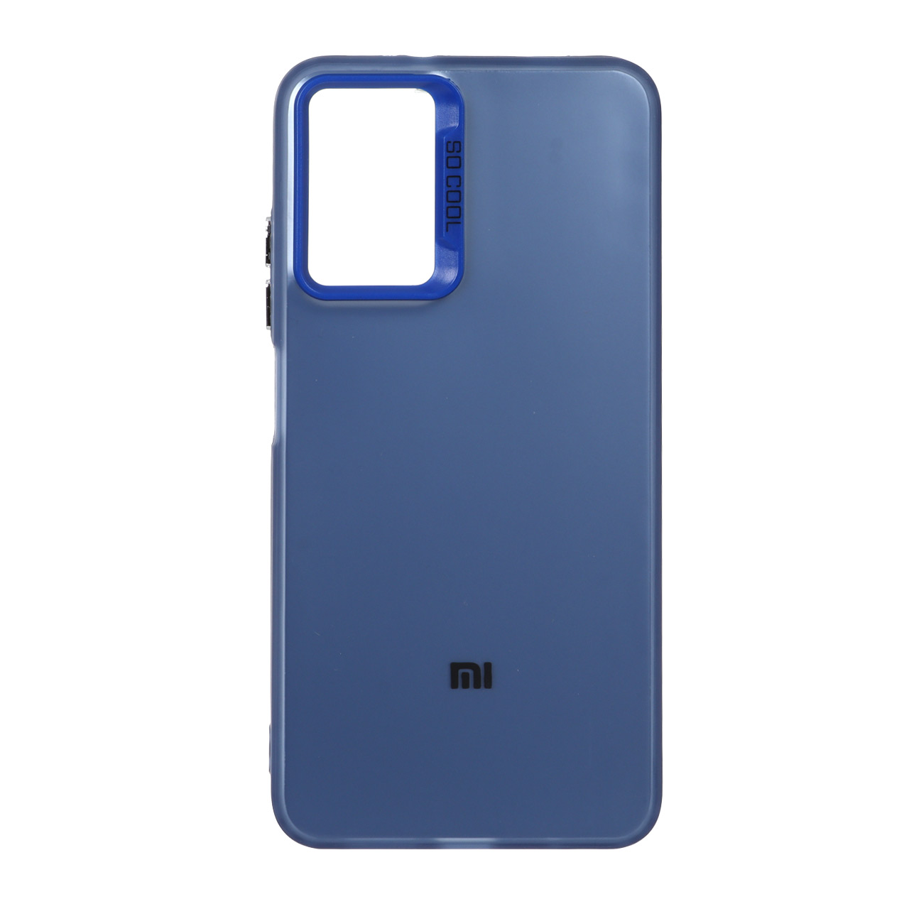 1620196 قاب SO COOL لوگودار Xiaomi Poco M3 / Redmi 9T 4G - آبی - تصویر 1