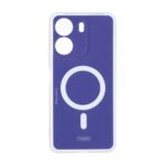 قاب Colorful Magic طرح مگ سیف محافظ لنزدار Xiaomi Redmi 13C / Poco C65 - آبی کاربنی