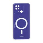 قاب Colorful Magic طرح مگ سیف محافظ لنزدار Xiaomi Redmi 10C / Redmi 10 Power / Poco C40 - آبی کاربنی