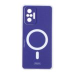 قاب Colorful Magic طرح مگ سیف محافظ لنزدار Xiaomi Redmi Note 10 Pro 4G / Redmi Note 10 Pro Max - آبی کاربنی
