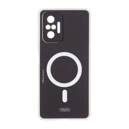 قاب Colorful Magic طرح مگ سیف محافظ لنزدار Xiaomi Redmi Note 10 Pro 4G / Redmi Note 10 Pro Max - مشکی