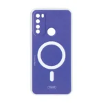 قاب Colorful Magic طرح مگ سیف محافظ لنزدار Xiaomi Redmi Note 8 - آبی کاربنی
