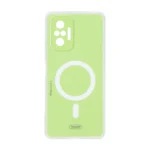 قاب Colorful Magic طرح مگ سیف محافظ لنزدار Xiaomi Redmi Note 10 Pro 4G / Redmi Note 10 Pro Max - سبز