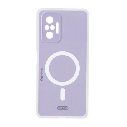 قاب Colorful Magic طرح مگ سیف محافظ لنزدار Xiaomi Redmi Note 10 Pro 4G / Redmi Note 10 Pro Max - بنفش