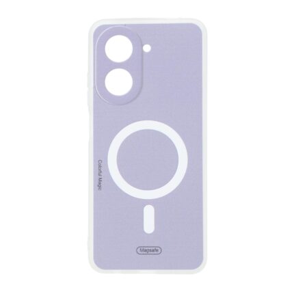 قاب Colorful Magic طرح مگ سیف محافظ لنزدار Xiaomi Redmi A5 / Poco C71 - بنفش