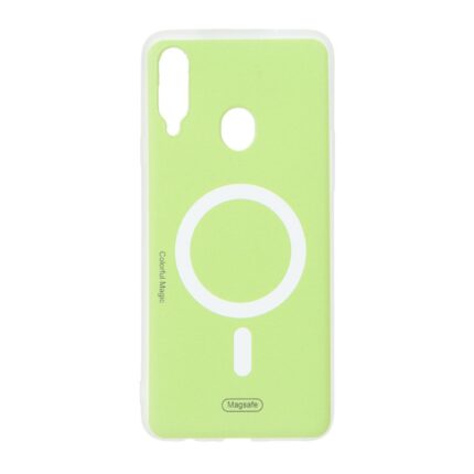 قاب Colorful Magic طرح مگ سیف Samsung Galaxy A20s - سبز