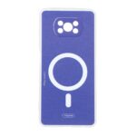 قاب Colorful Magic طرح مگ سیف محافظ لنزدار Xiaomi Poco X3 / Poco X3 Pro / Poco X3 NFC - آبی کاربنی