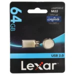 Lexar JUMPDRIVE M22 USB2.0 Flash Memory-64GB - (گارانتی متین) نقره ای