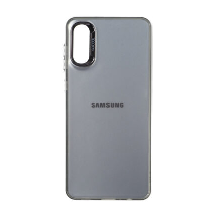 قاب SO COOL لنز متال لوگودار Samsung Galaxy A02 / M02 - مشکی