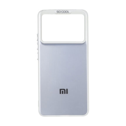 قاب SO COOL لوگودار Xiaomi Poco X6 Pro 5G / Redmi K70E - نقره ای