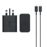 شارژر دیواری PD و فست Samsung مدل EP-T4511 45W به همراه کابل شارژ Type-C To Type-C - مشکی -ASP (گارانتی 18 ماهه آروین)