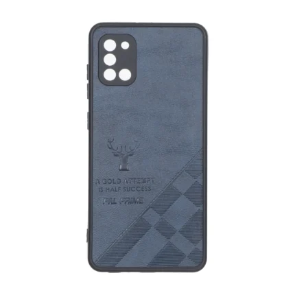 قاب طرح چرم گوزنی Pal Prime مدل Samsung Galaxy A31 - سرمه ای