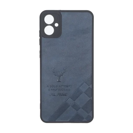 قاب طرح چرم گوزنی Pal Prime مدل Samsung Galaxy A05 / M05 / F05 - سرمه ای