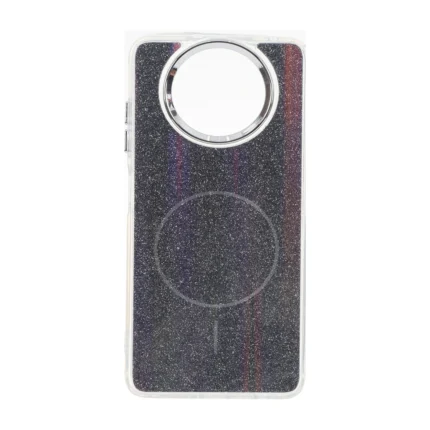 قاب اکلیلی هولوگرامی لنز کروم طرح مگ سیف Xiaomi Poco X3 / Poco X3 Pro / Poco X3 NFC - مشکی