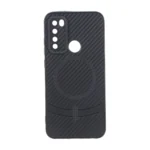 قاب هاشور لنز برجسته طرح مگ سیف سوزنی Xiaomi Redmi Note 8 - مشکی