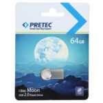 فلش مموری Pretec USB2.0 مدل Moon ظرفیت 64GB - نقره ای (گارانتی فراگامان)