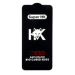 محافظ صفحه نمایش شیشه ای Full Cover ESD Anti Static - Super HK مدل Xiaomi Redmi Note 9