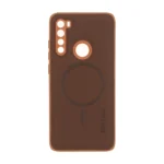 قاب Puloka جیر طرح مگ سیف Slim محافظ لنزدار Xiaomi Redmi Note 8 - قهوه ای