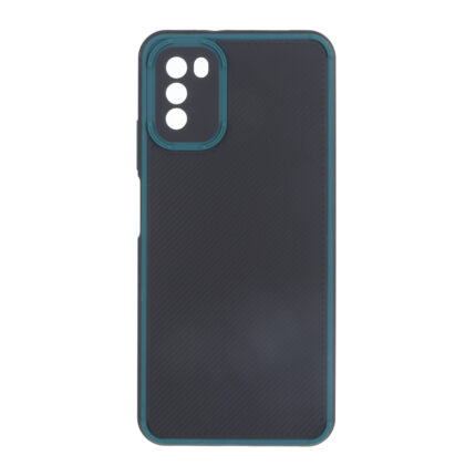 قاب کربنی محافظ لنزدار Xiaomi Poco M3 - سبز - MPS