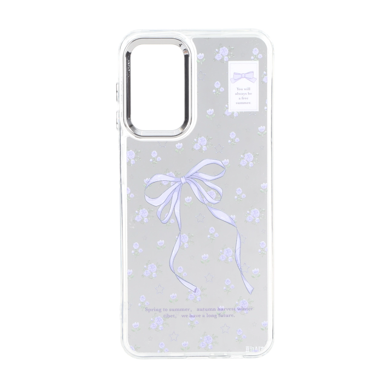 4644338 قاب آینه ای طرح دار لنز متال Samsung Galaxy A13 4G / A13 5G / A04s / M13 4G / M23 / F13 - کد 810 - تصویر 1