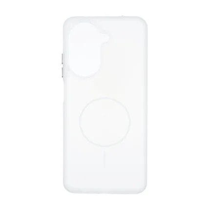 قاب مات Funnyrich طرح مگ سیف دور مات Xiaomi Redmi 15 4G - سفید