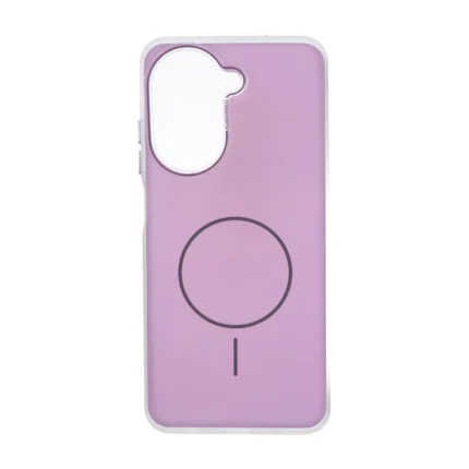 قاب مات Funnyrich طرح مگ سیف دور مات Xiaomi Redmi 15 4G - بنفش