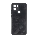 قاب طرح چرم Cartier محافظ لنزدار Xiaomi Redmi A1 Plus / Redmi A2 Plus - مشکی