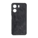 قاب طرح چرم Cartier محافظ لنزدار Xiaomi Redmi 13C / Poco C65 - مشکی