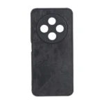 قاب طرح چرم Cartier محافظ لنزدار Xiaomi Redmi 14C / Redmi A3 Pro / Redmi A4 / Poco C75 - مشکی