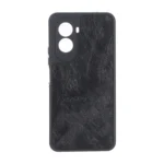 قاب طرح چرم Cartier محافظ لنزدار Xiaomi Poco M7 4G - مشکی