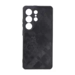 قاب طرح چرم Cartier محافظ لنزدار Samsung Galaxy S26 Ultra - مشکی