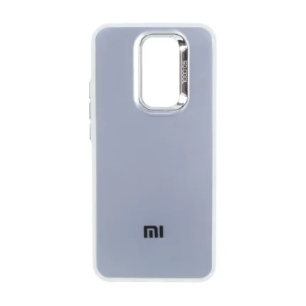 قاب SO COOL لنز متال لوگودار Xiaomi Redmi 9 / Redmi 9 Prime / Poco M2 - نقره ای