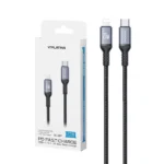 کابل شارژ PD و فست VIPLATINA Type-C To Lightning مدل BC18P 27W - مشکی (گارانتی شش ماه تعویض نیکان همراه)