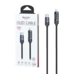 کابل شارژ 1.2 متری PD و فست Yesido Type-C To Lightning مدل CA201 27W - مشکی (گارانتی شش ماه تعویض نیکان همراه)