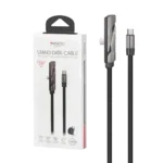 کابل شارژ 1.2 متری PD و فست Yesido Type-C To Lightning مدل CA208 27W - مشکی (گارانتی شش ماه تعویض نیکان همراه)