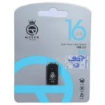 فلش مموری Queen tech USB2.0 مدل Fix ظرفیت 16GB - مشکی (گارانتی مادام العمر شرکت آی تین)
