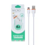 کابل شارژ فست اندروید Aria مدل S-2 - سفید - ARY