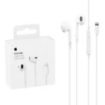 هندزفری باسیم Apple با پورت Lightning مدل MWTY3ZM/A A1748 - سفید (گارانتی شش ماهه نیکان همراه)