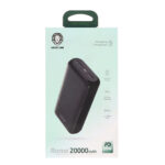 پاوربانک (PD و فست شارژ) Green Lion 20W 20000mAh مدل GNRME20KPD2BK - مشکی (گارانتی 6 ماهه شرکتی) - تصویر 3