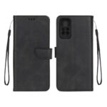 کیف چرمی موبایل مگنتی محافظ لنزدار Xiaomi Redmi Note 11 4G / Redmi Note 11S - مشکی