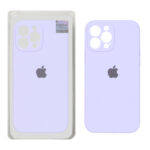قاب سیلیکونی پاک کنی اورجینال Master Quality مدل Apple iPhone 13 Pro Max - یاسی (پک دار)