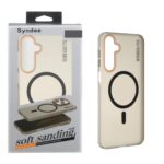 قاب اورجینال Syndee پشت مات MagSafe مدل Samsung Galaxy A16 - مشکی (پک دار)