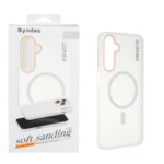 قاب اورجینال Syndee پشت مات MagSafe مدل Samsung Galaxy A16 - سفید (پک دار)