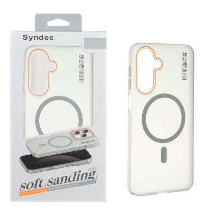 قاب اورجینال Syndee پشت مات MagSafe مدل Samsung Galaxy A17 / A26 - خاکستری (پک دار)